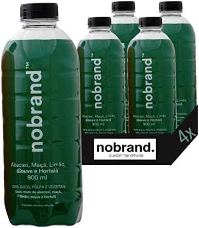 Suco Verde Nobrand (Abacaxi, Limão, Couve e Hortelã) 900ml (4 und...