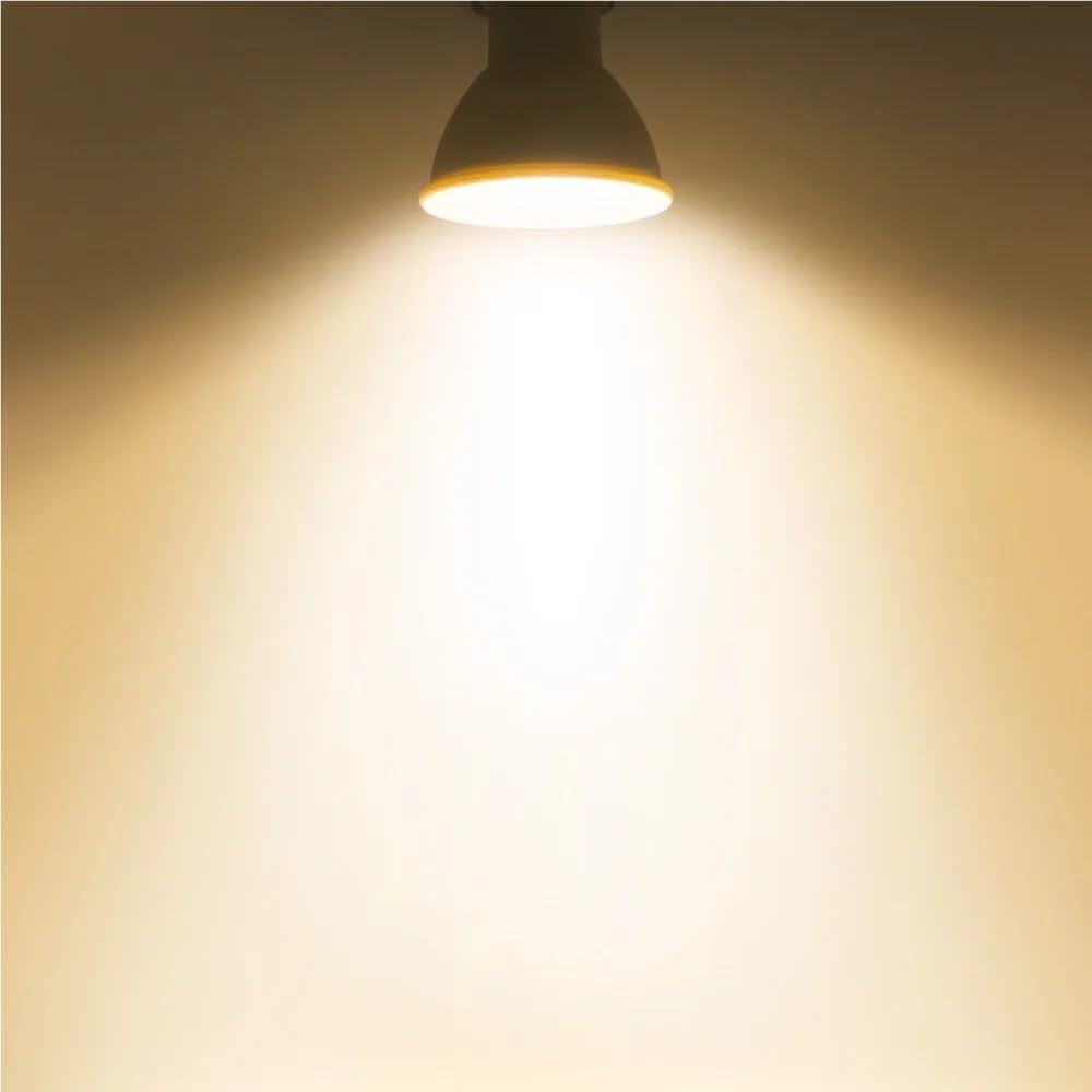 1fortunate 20 piezas por paquete, Mini luz LED COB MR11/GU10 35mm 3W AC220V bombilla de foco LED lámpara LED GU4(Warm White,MR11)