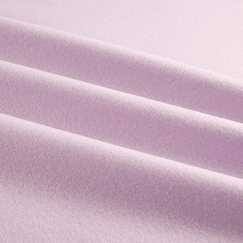 Polar Fleece Solid Lavender, Fabric By The Yard #TOP1