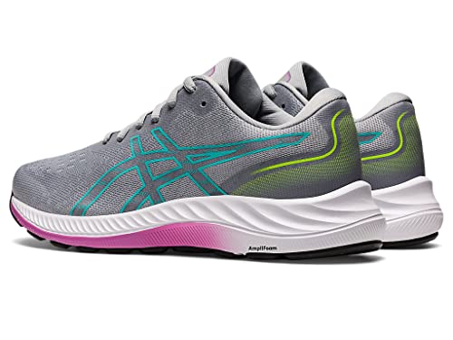 ASICS Women's Gel-Excite 9 Running Shoes, 5.5, Piedmont Grey/SEA Glass