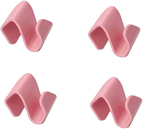 Ganchos para auto para Kia Sonet 2020-2025, gancho para bolsa de guantera del lado del pasajero, colgador de almacenamiento resistente, universal, fácil instalación, accesorio interior, rosa