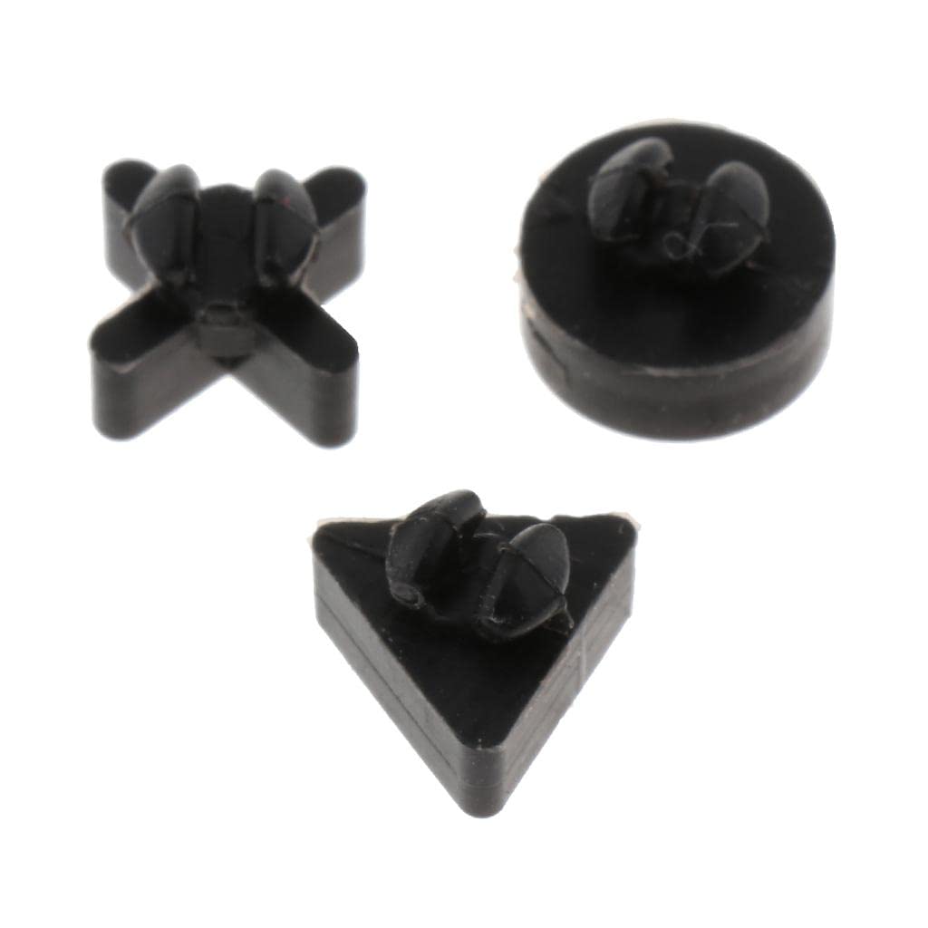 BNF 3 Pieces Replacement Switch Buttons Plastic Bottom Pad for PS4 Slim Game Console (B0CC9TLW9T) Amazon Price History, Amazon Price Tracker
