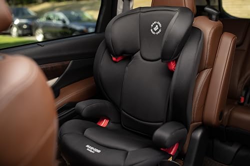 Maxi-Cosi RodiSport Kids Booster Car Seat, High-Back, Backless Booster Seat, 10-Position Headrest, Easy Latch System, Reclining Chair, Belt Guide, Fits 40-100 lbs, 43.4-57 in, Sea Salt - image 7