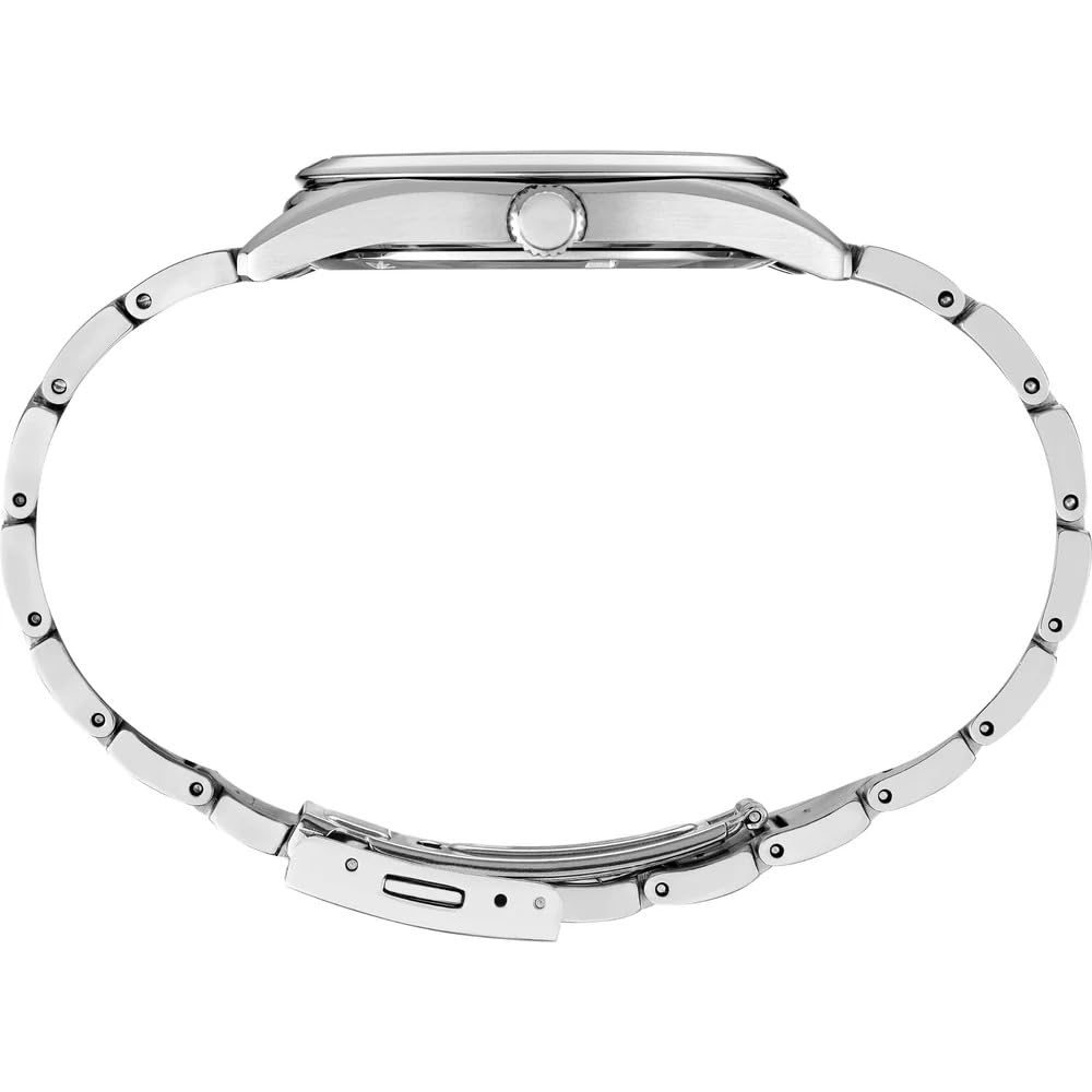Seiko Męski zegarek kwarcowy stal szlachetna z paskiem ze stali nierdzewnej SUR314P1