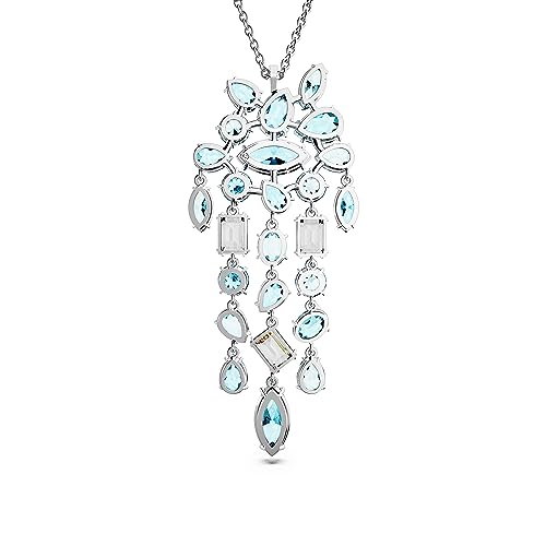 SWAROVSKI Gema Flower Pendant Necklace Collection4