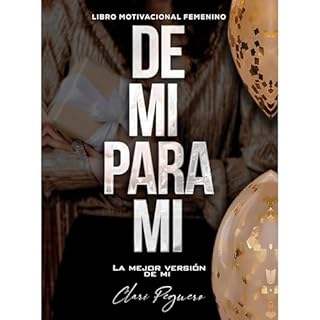 De mi, para mi Audiolibro Por Clari Peguero arte de portada