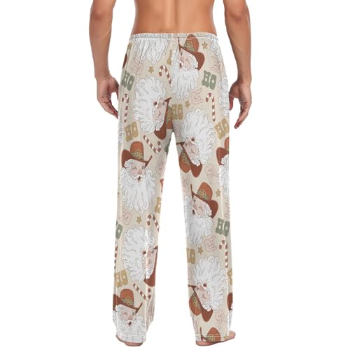 Ollabaky Pajama Pants for Men Pajama Bottoms Sleep Lounge PJ Pants2
