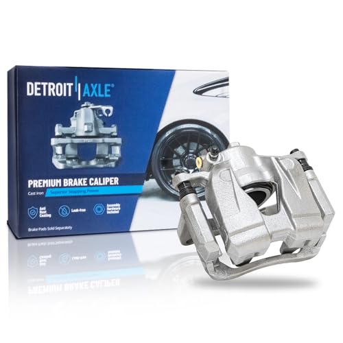Image of Detroit Axle - Front Right Brake Caliper for 2016-2018 Fiat 500X