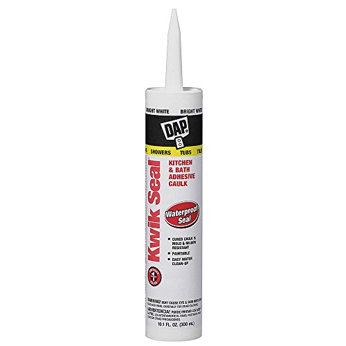 Adhesive Caulk, 10.1 oz/, Clear