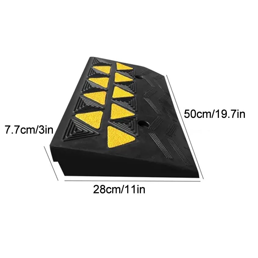 Rampas for Coches, Rampas de Umbral, Rampa de Acera de 8 Cm De Altura, Elevador de Coches de Entrada, Rampas Portátiles for Escalones