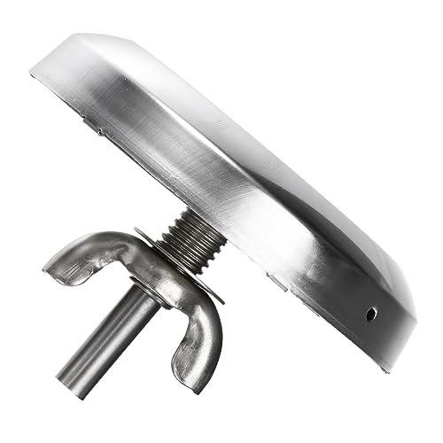 Mikinona Stainless Steel BBQ Thermometer Bimetallic Oven Thermometer for Meat Cooking Instant Read Display