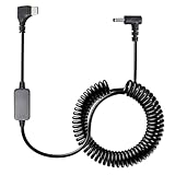 USB-C to DC3.5 Plug Radar Detector Power Cable,Type C 5V-12V Power Cord Compatible with Cobra RAD 480i, 350, 380, Uniden DFR1, DFR3, DFR5, Whistler, & Radenso Radar Detectors (8.2FT Length)