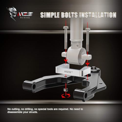 Image of MZS 2.5 inch Leveling Kit for Silverado Sierra Tahoe Yukon Suburban 2007-2026 | 2.5 inch Front Level Kit Fit 2007-2013 Avalanche 1500 2WD 4WD, Aluminum Lift Kit Raise the Truck 2.5in, Maintain the Factory Ride