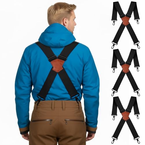 Cotwinter 3-Pack Ski Suspenders