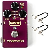 Six tremolo waveforms Speed, Gain, and Depth controls set the rate, volume, and intensity of the selected tremolo effect Tap tempo and expression pedal functionality Single MXR housing so that you can put a wide variety of intriguing, well-crafted tr...