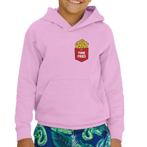 Sweat à capuche enfant Time Fries une idée cadeau originale et drôle - 2
