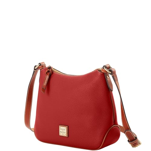 Dooney & Bourke Women's Crossbody Hobo in Pebble Grain Leather, Medium Handbag with Adjustable & Detachable Shoulder Strap2