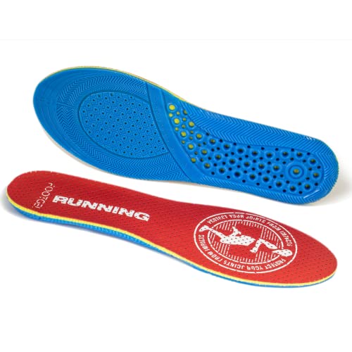 Footgel - Plantillas Running | Plantillas Gel Deportivas Hombre/Mujer Transpirables, Cómodas | Estabilizadoras, Previenen Lesiones, Dolores en Pies, Rodillas y Lumbares | Tallas 39 a 42