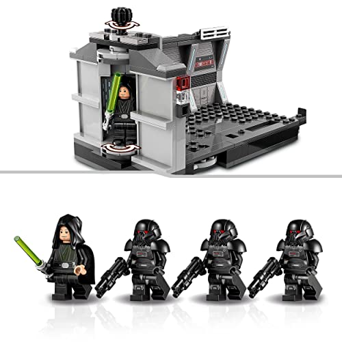 Star Wars l’Attacco del Dark Trooper, Giocattolo Costruibile da Collezione Guerre Stellari, Scena da The Mandalorian Stagione 2 con Minifigure di Luke Skywalker con Spada Laser 75324 - Lego - Immagine 4