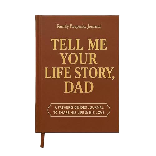 Reviews de diseños dia del padre los 10 mejores. 39 Diario de piel con diseño de Papá Tell Me Your Life Story (tapa dura) – Un recuerdo de la reliquia familiar con más de 275 mensajes para compartir su vida, libro de historia y...