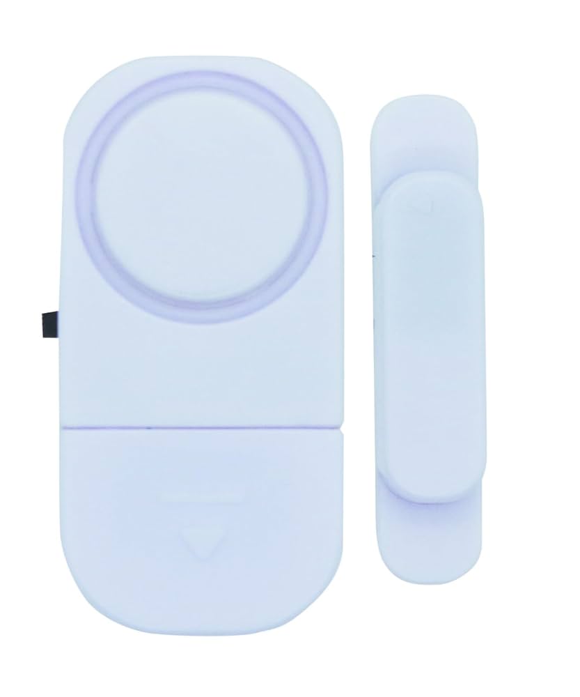 Amazon.co.jp: 窓・ドア用防犯アラーム ワンボ ホワイト: DIY