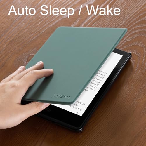 Image of CoBak Case for 7 inch E-Readers - All New PU Leather Cover with Auto Sleep Wake Feature for E-Readers 2024 Released