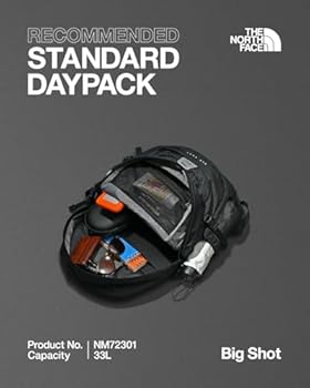 The North Face NM72201 Big Shot Backpack, Unisex, SS23: Black, One