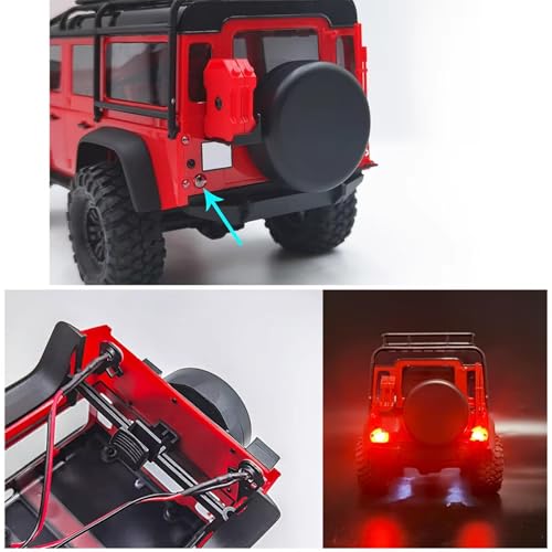 Kit phares LED TRX-4M Bronco et Defender 1/18 avec finitions réalistes - 4