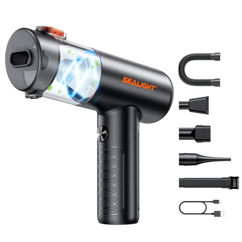 SEALIGHT Handstaubsauger Akku Kabellos,