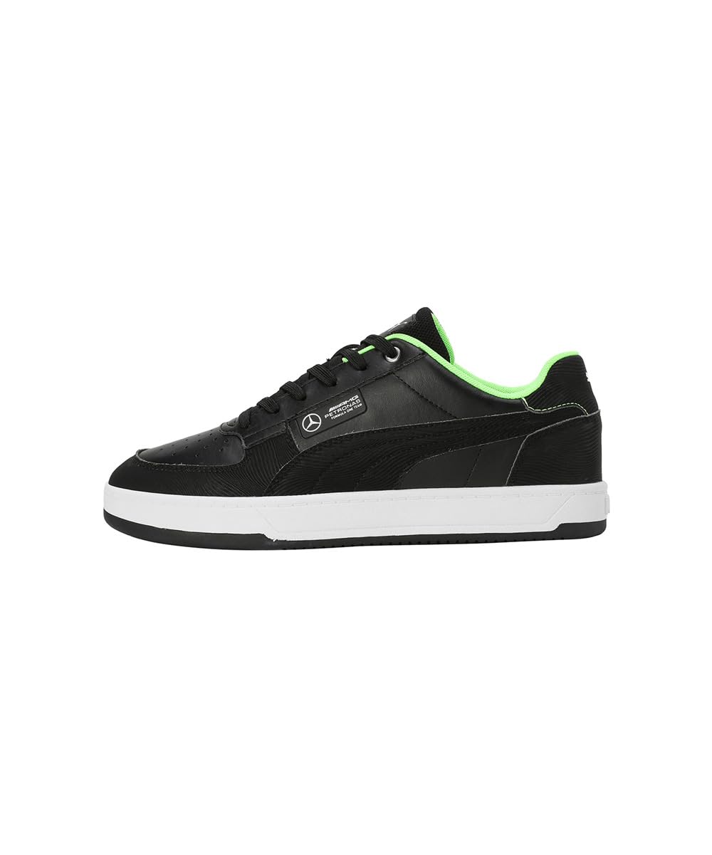 PUMA Zapatillas Mercedes-AMG Petronas F1® Caven 2.0 Unisex 43 Black Fizzy Green ┃Zapatillas de Motorsport Unisex para Adultos