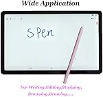 Pink Galaxy Tab S6 Lite Pen Replacement for Samsung Galaxy Tab S6 Lite EJ-PP610 S Pen Stylus Pen Replacement +Free 5 Tips for Samsung Galaxy Tab S6 Lite S Pen