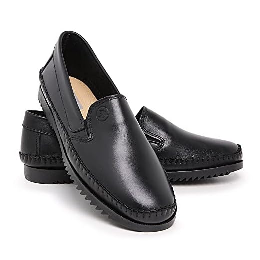 Mocassim Masculino Dockside Confort em Couro Legítimo (43, Preto)