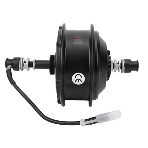 Topyond kit de motor de bicicleta elétrica, 48v 250w, motor de cubo de roda de engrenagem sem escova, acessórios modificados diy para scooter elétrica (rotação da roda traseira)