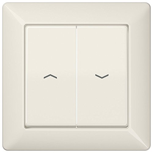 Preisvergleich Produktbild Jung 1fach Einsatz Taster Creme-Weiß AS590-5P