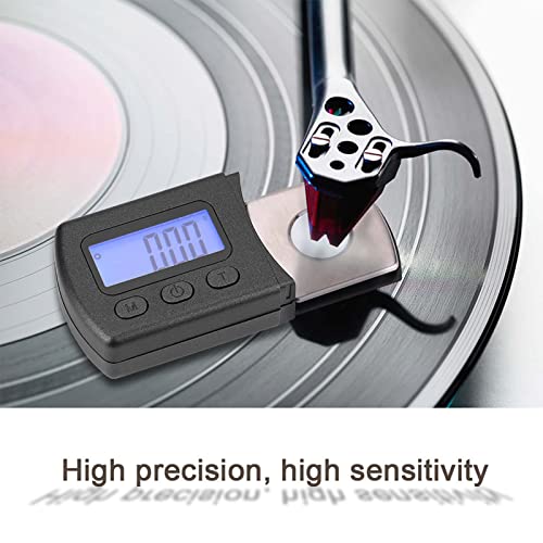 Hongzer Balança digital Stylus Force para toca-discos, cartucho digital LCD Stylus, escala de 0,01 g
