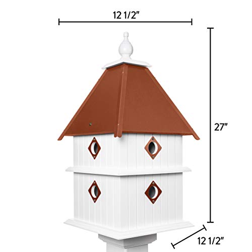 Paradise Birdhouses - Plantation House (Merlot (Red)) #TOP6