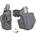OWB & IWB Combo Pack - Black (Right-Hand, Fits Glock 17,22,31,25 - Gen 3-4)
