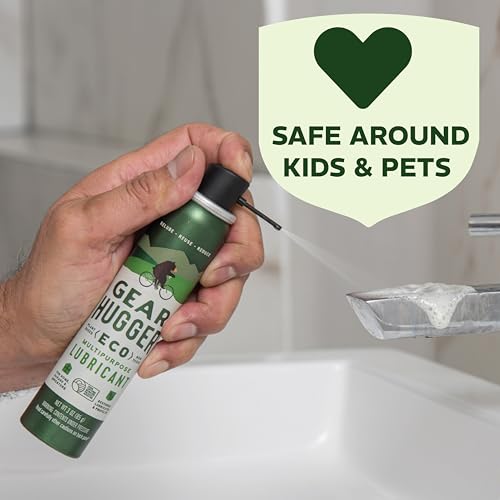 Image of Gear Hugger Multipurpose Lubricant, Plant-Based, Rust Remover (3oz, 6pk)
