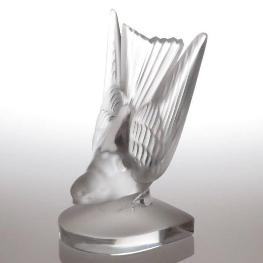 ラリック ブックエンド ツバメ ブック スタンド 本立て　LALIQUE Amazon.co.jp: ラリック ブックエンド イロンデル ツバメ ブック