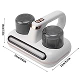 aichilra Mattress Vacuum Cleaner, Strong Suction Anti Dust Mite Hand Held Vacuum Cordless, Mattress Cleaner Machine with 2 Filters & UV-C Light for Pet Hair, Carpets, Couch - Image 5