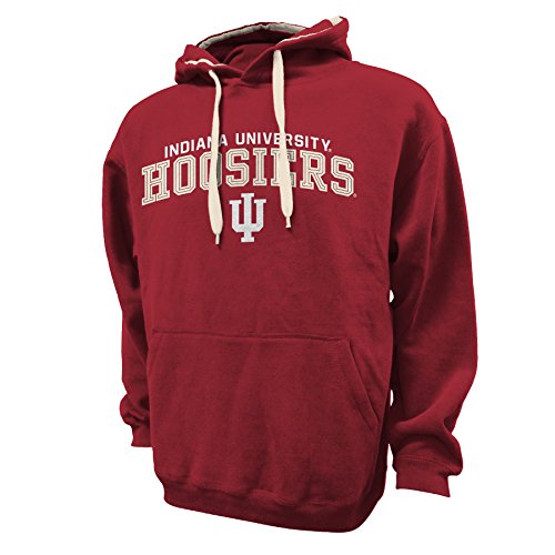 NCAA Indiana Hoosiers Peerless Redux Hood, Cardinal, X-Large