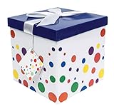 Endless Art US Capri EZ Gift Box. Easy to Assemble and No Glue Required. (7x7)