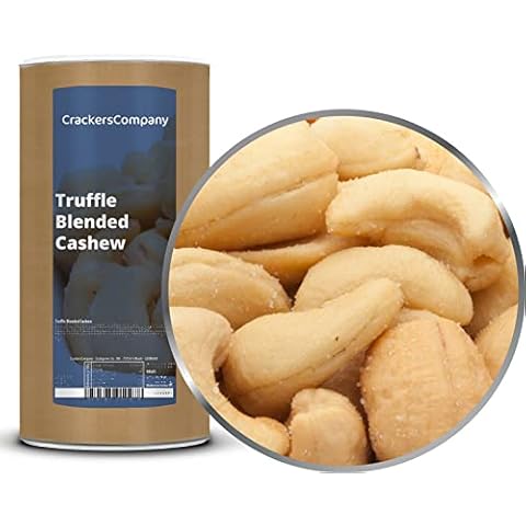 1 x 700g Trüffelöl Cashewkerne geröstet mit Meersalz Weisses Trüffelöl Luxus Snack vegetarisch vegan glutenfrei laktosefrei 18 % Protein Cover