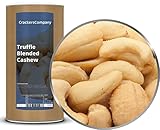 1 x 700g Trüffelöl Cashewkerne geröstet mit Meersalz Weisses Trüffelöl Luxus Snack vegetarisch vegan glutenfrei laktosefrei 18 % Protein für Feinschmecker