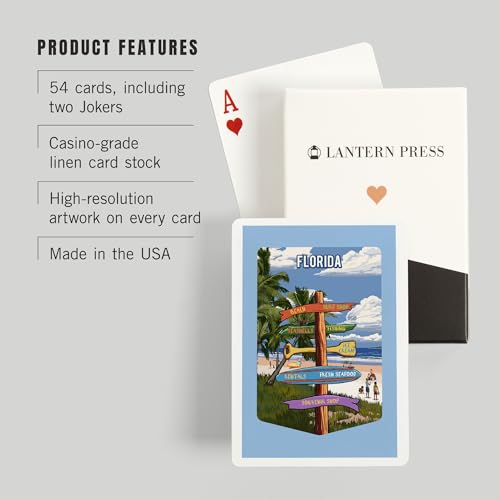 Baraja de Póker Florida con 52 Cartas miniatura 3