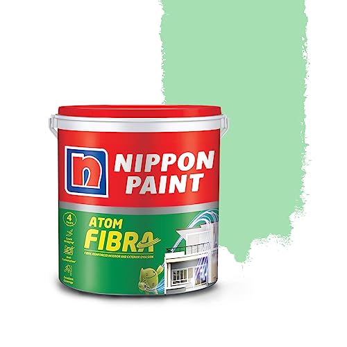 Image of Nippon Paint Atom Fibra 2 In 1 Interior & Exterior Emulsion (Green Highlands, 4 L)