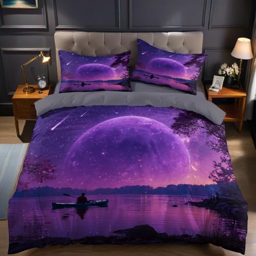 【Set Completo con Federe】: Il nostro set copripiumino include 1 copripiumino (260 x 240 cm) e 2 federe coordinate (50 x 80 cm), ideale per arredare la camera da letto con uno stile moderno e funzionale