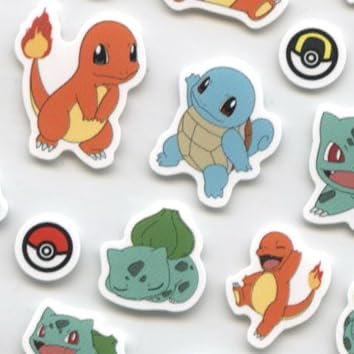 Amazon | カミオジャパン ポケットモンスター 4サイズステッカーズ