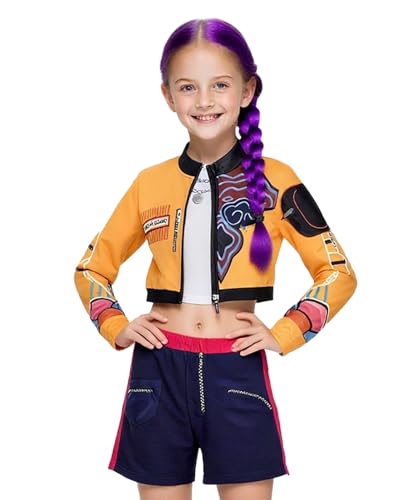 Singer Costume for Girls, POP Group Costume for Kids, Halloween Stage Star Cosplay Dress Up