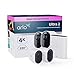 Produktbild Arlo Ultra 2 Überwachungskamera Aussen WLAN, Kabellos, 2er Set, 4K UHD Qualitätsprodukt, 180° Sichtfeld, Spotlight, Farb-Nachtsicht, Bewegungsmelder, Alarm Sirene + mit Arlo Secure Testzeitraum